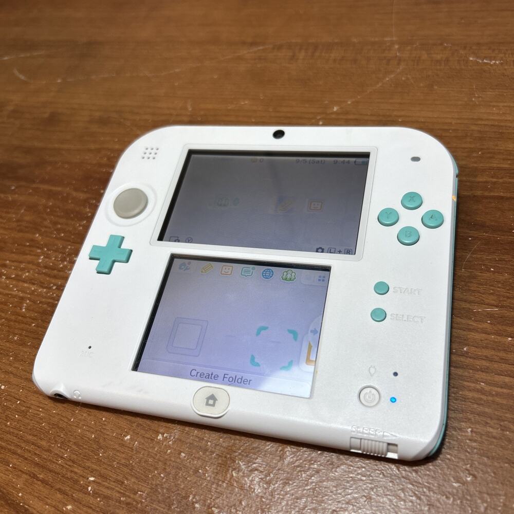 Nintendo 2DS Sea Green Limited Edition Video Game Console